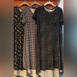 Bundle of 3 Carly Lularoe XS Dresses